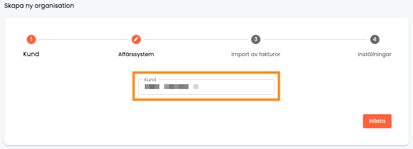 Fortnox - Create &amp; Connect Company - Step 3